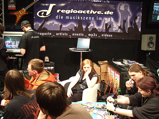 Musikmesse Frankfurt 2008: Eindrücke vom regioactive.de-Stand und aus anderen Hallen.