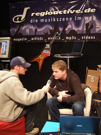 Musikmesse Frankfurt 2008: Eindrücke vom regioactive.de-Stand und aus anderen Hallen.